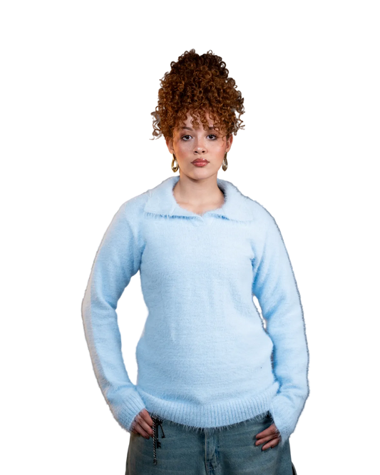 Polo mohair - BABY BLUE